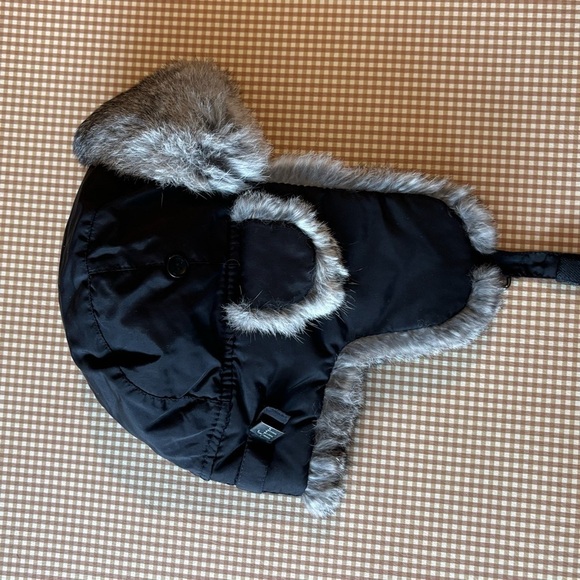 FRR Canada Genuine Rabbit Fur winter aviator hat. Women’s Small/Medium - Picture 9 of 12